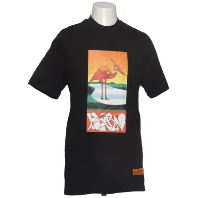 T-shirt (Black) from Heron Preston Cotton, Polyester