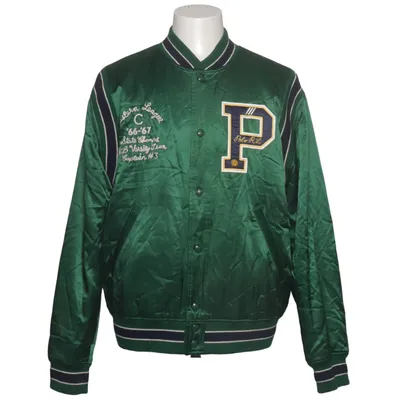 Varsity jacket (Green, Blue) from Polo Ralph Lauren Cotton, Elastane, Polyester, Wool