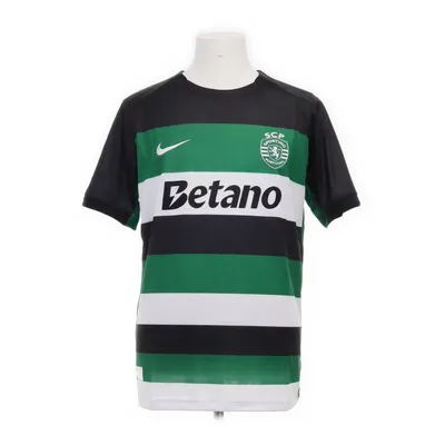 Football jersey (Black, Green, White) from Nike Polyester