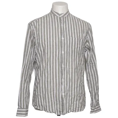 Chemise (Gris, Blanc) de Lindbergh Coton, Lin