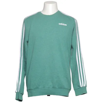Sweatshirt (Green, White) from Adidas Cotton, Recycled polyester