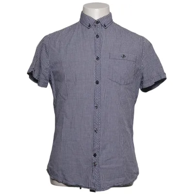 Short sleeve shirt (Blue, White) from Review Cotton