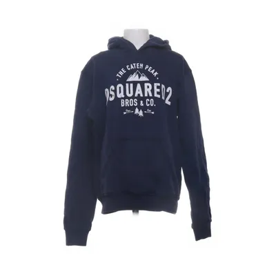Hoodie (Blue) from Dsquared2 Cotton, Elastane