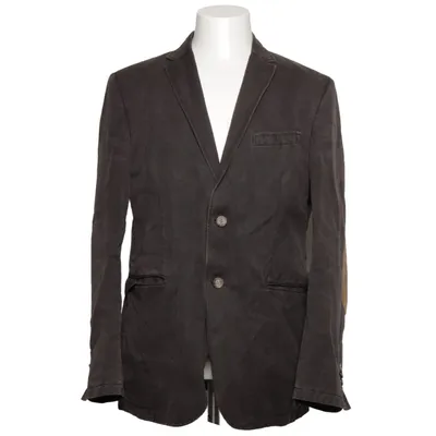 Blazer (Brown) from SAND Pink Label Cotton, Linen