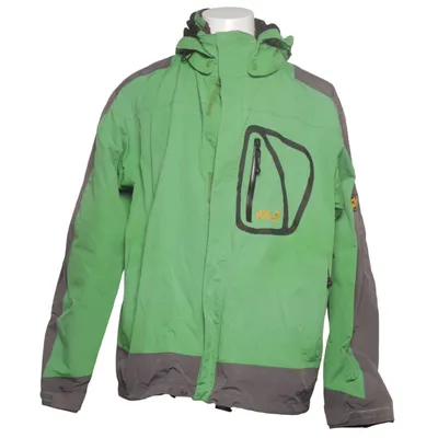 Outdoor jacket (Green, Gray) from Jack Wolfskin Polyamide