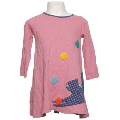 Dress (Pink, Multicolored) from Mini Boden Cotton