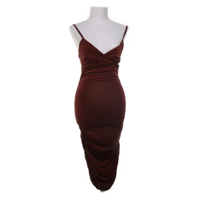 Klänning (Brun) från Club London Elastan, Polyester