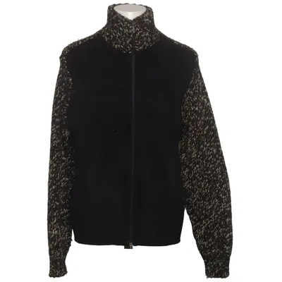 Cardigan (Sort, Brun, Hvid) fra Kitaro Men Akryl, Uld
