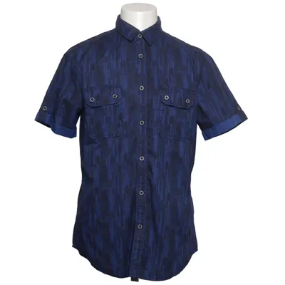 Korte mouwen shirt (Blauw, Zwart) van URBNDIST Katoen, Polyester