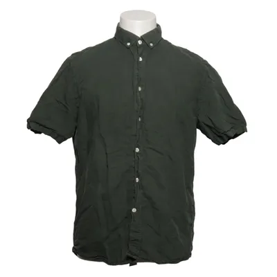 Kortärmad skjorta (Grön) från Klitmøller Linne, Ekologisk bomull