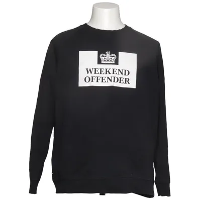 Collegetröja (Svart) från Weekend Offender Bomull