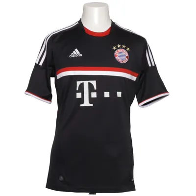 Football jersey (Black, White, Red) from Adidas Polyester