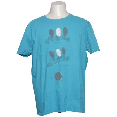 T-shirt (Blå) fra Threadless Bomuld