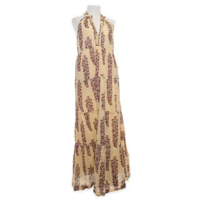 Maxi jurk (Beige, Meerkleurig) van Maison Hotel