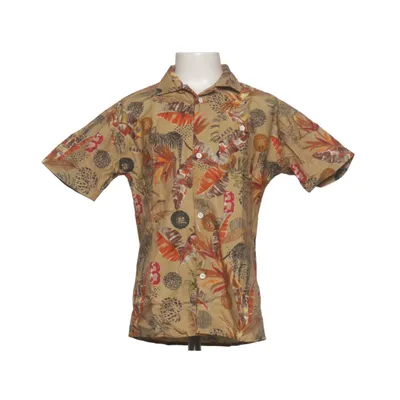 Short sleeve shirt (Beige, Multicolored) from Baker by Ted Baker Cotton
