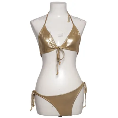 Bikini (Guld) fra Zigga Elastan, Polyamid