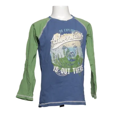 Långärmad t-shirt (Blå, Grön, Flerfärgad) från Kids Bomull