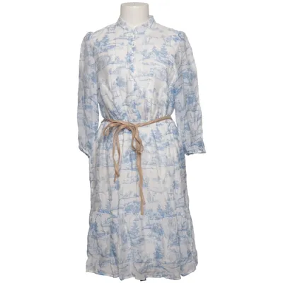 Dress (Blue, White) from Christian Berg Polyamide, Viscose