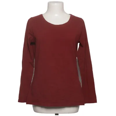 T-shirt à manches longues (Rouge) de Zeeman Coton, Élasthane