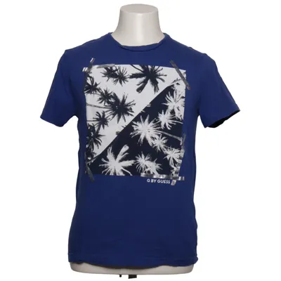 T-shirt (Blue, White, Black) from G by Guess Cotton