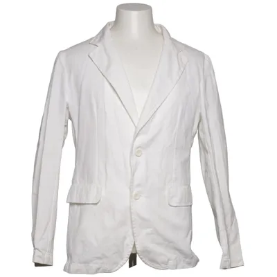Blazer (Hvid) fra Zara Man Bomuld, Polyester
