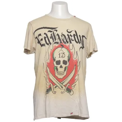 T-shirt (White, Multicolored) from Ed Hardy Cotton