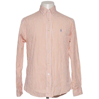 Buttondown-skjorta (Orange, Vit) från Polo Ralph Lauren Bomull