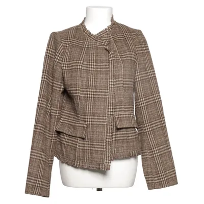 Blazer (Bruin, Beige) van Yest Acryl, Polyester, Wol