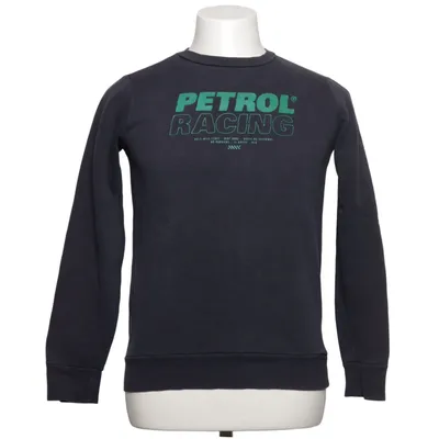 Sweatshirt (Blå) fra Petrol Bomuld, Polyester