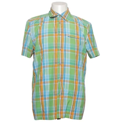 Kortärmad skjorta (Grön, Blå, Orange) från Vittorio Rossi Bomull, Polyester