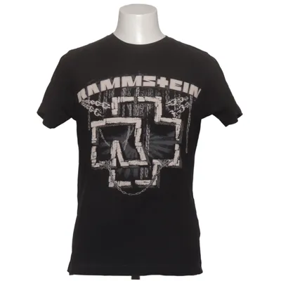 T-shirt (Zwart) van Rammstein Katoen