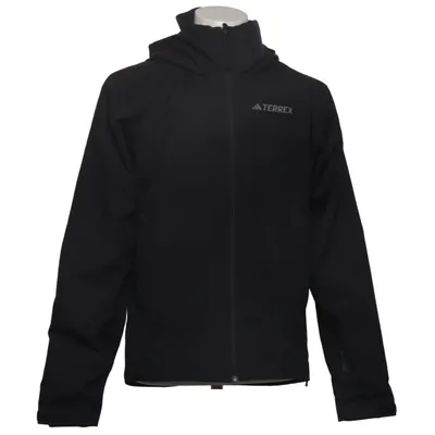 Outdoorjakke (Sort) fra Adidas Polyurethan, Genanvendt polyester