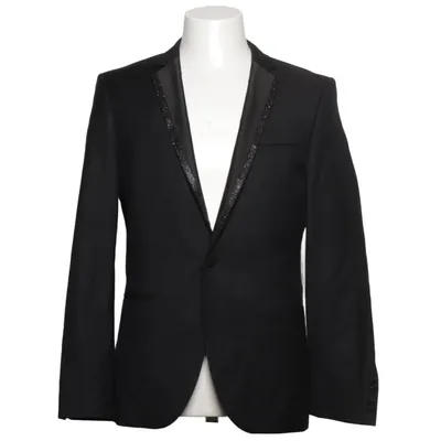 Veste de smoking (Noir) de Hugo Acétate, Cupro, Polyester, Viscose, Laine