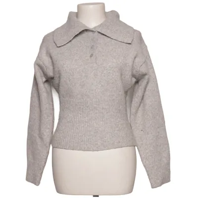 Pull-over (Gris) de Leah Élasthane, Polyamide, Polyester recyclé, Laine