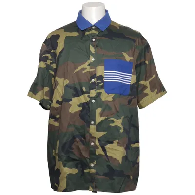 Kortärmad skjorta (Grön, Blå, Flerfärgad) från Hilfiger Collection Bomull