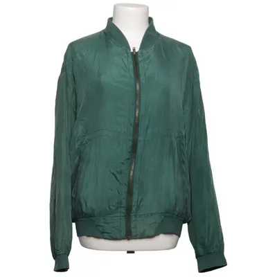 Bomberjack (Groen) van Reine Seide Polyamide, Zijde