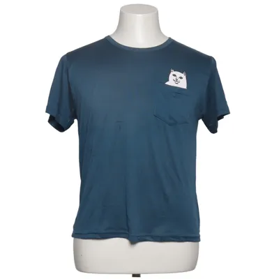 T-shirt (Blue) from Zsiibo Cotton, Polyester