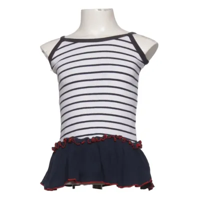 Dress (Blue, White, Red) from Blu Cotton, Elastane