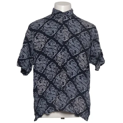 Chemise à manches courtes (Noir, Blanc) de Puritan Viscose