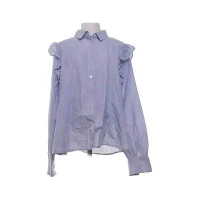 Skjorta (Blå, Vit) från Mango Bomull