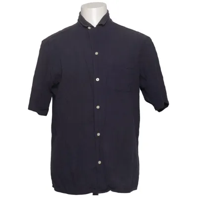 Korte mouwen shirt (Blauw) van Suit Linnen, Viscose