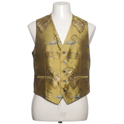 Kostuumgilet (Geel, Zwart, Goud) van Wilvorst Acetaat, Polyester, Viscose