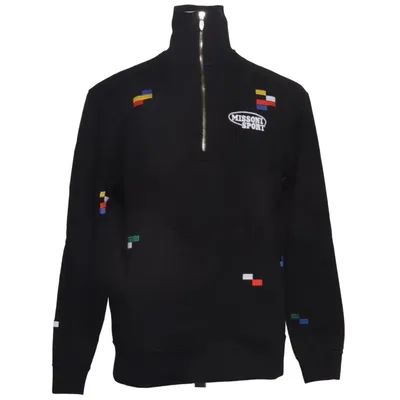 Sweatshirt (Black, Multicolored) from Missoni Sport Cotton
