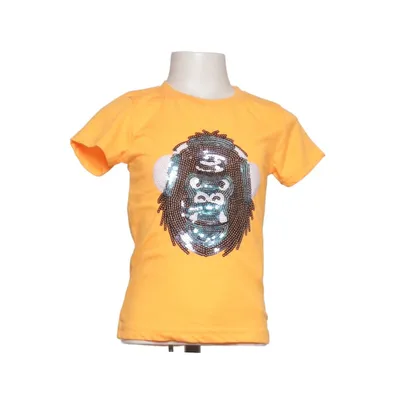 T-shirt (Oranje) van Kiki & Koko Katoen, Polyester