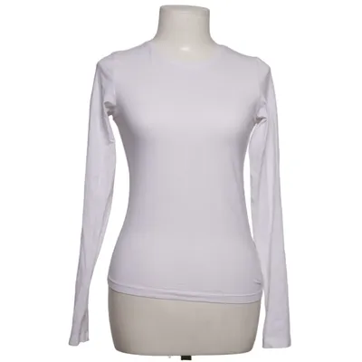 Long sleeve T-shirt (White) from Weekday Elastane, Cotton