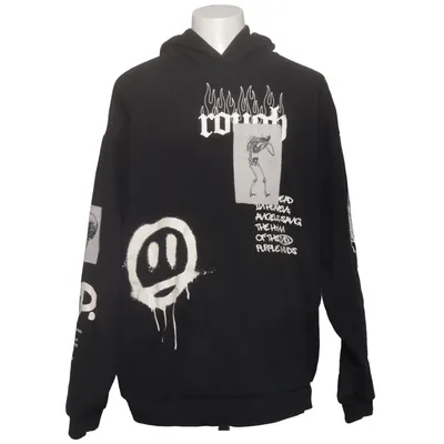 Huvtröja (Svart) från Black Squad Bomull, Polyester