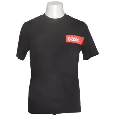 T-shirt (Schwarz, Rot) von 032c Bio-Baumwolle