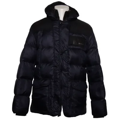 Down jacket (Blue, Black) from Museum Cotton, Polyamide, Polyester