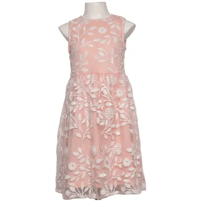 Flower girl dress (Pink, White) from Shein Polyester