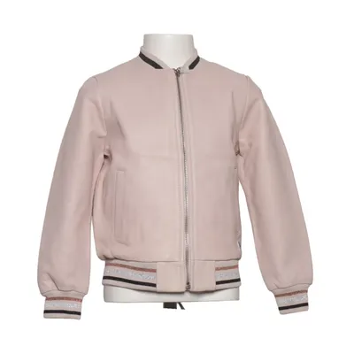 Bomber jacket (Haliva) from Molo Cotton, Elastane, Leather, Polyester